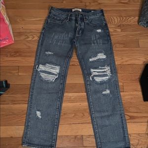 Pacsun Ripped Boyfriend Jeans
